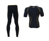 Men's Comfortable Exercise Sport Wear Athletic Wear Compression Gym Wear Sport Suit Shirt&Pants
