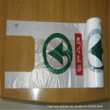 Disposable Eco-Friendly Plastic Vest Carrier Bags for Food