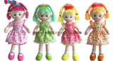 High Quanlity Stuffed Doll Toy Soft Body Toy with Colorful Dress