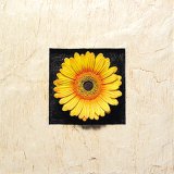 Resin Yellow&Orange Gerbera Flowers Wall-Mounted Decoration for Home Decoration or Hotel Decoration