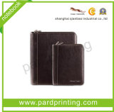 Promotional Hardcover Leather Notebook (QBN-1403)