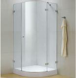 Corner Frame Less Glass Shower Room