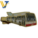 Imitation Hard Enamel Bus Logo Tie Bar