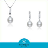 Elegant Stylish Silver Jewellery Set for Promotion (J-0185)