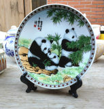 Custom Jingdezhen Ceramic Decorative Souvenir Plate