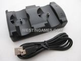 2in1 Charging Dock Station for PS3 Wireless & Move Controller