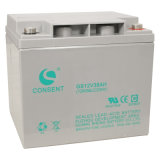 Rechargeable Battery GS12V38ah (CE, UL, ISO, SGS)