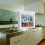 White Glass Door Mini Refrigerator Low Energy Consumption on Sale