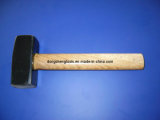 Germany Type Stoning Hammer Forged with Wooen Handle