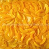 Sweet and Sour Canned Yellow Peach Strips for Instant Snack Food
