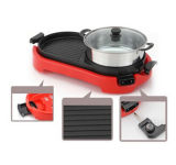 Die-Cast Multifunctional Electric Grill with Steam Pot