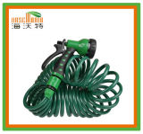 15m EVA Coiled Hose with 8 Pattern Nozzle