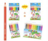 Jumbo Wooden Color Pencil with 12/24 Colors (Model No: CPL-25)