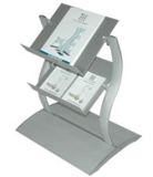 Aluminum Freestanding Magazine Stand