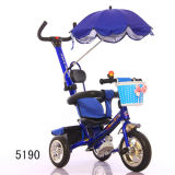 Foldable and Anti UV Baby Tricycle with Canopy