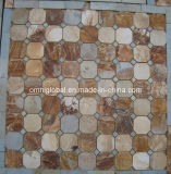 Multicolour Slate Stone Mosaic Tile/ Culture Stone Mosaic (Hexagon Pattern)