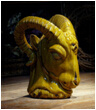 Ceramic Antelope Avatar for Shop Hotel Home Furnishing Decor (sp-334)