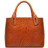 Elegant Crocodile Leather Handbags Brand Handbags Designer Satchel (S869-B2983)
