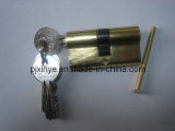 Zinc Double Open Lock Cylinder Door Lock (xinye-0041)