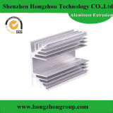 Anodized Silver Industrial Extrusion Aluminium Heatsink