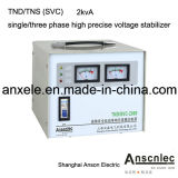 Voltage Regulators Tnd/Tns (SVC) Single/Three Phase High Precise Voltage Stabilizer