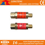Automatic M12 Brass Fuel Gas Flashback Arrestor M12 * 1.25, Gas Safety Device for CNC Cutting, Wuxi Longteng Made