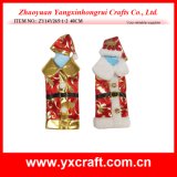 Christmas Decoration (ZY14Y265-1-2) Christmas Wine Bag Craft