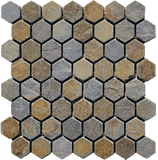 Natural Slate Stone Mosaic Tiles