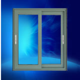 Double Pane Insulating Glass Aluminum Sliding Window with Built-in-Lock