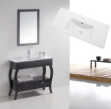 High Quality White Ceramic Rectangualr Cabinet Washing Sink (SN5000-90)