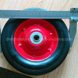 Rubber Powder Wheel Metal Rim Rubber Wheel