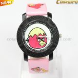 Angry Red Birds Leather Watch for Kids (SA1565)