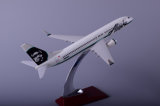 Boeing737 Simulate Plane Model of Resin Matrial Alaska Airlines