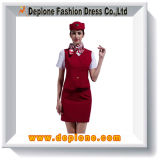 Fashion Design Airline Uniform Clothes (AU410)