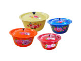 Plastic Paint Finger Bowl with Peaky Cover