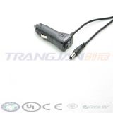 Car Cigar Lighter with Switch to DC 5.5 Cable with High Quality