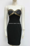 Women Fashion Evening Dress (Dress-CHNL-DR017)
