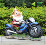 2015 Awesome Gnome Mini Motor Resin Crafts (NF360032)