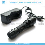 Tactical CREE Q5 LED Rechargeable Flashlight or Torch With Wall Charger