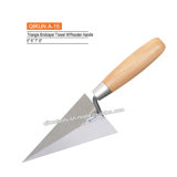 a-15 Wooden Handle Triangle Bricklaying Trowel