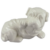 Animal Shaped Porcelain Craft, Ceramic Dog 6560