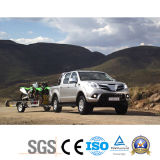 China Best Car Pickup of 4X4 Double Seats Row Cabin