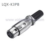 Competitive Audio Connectors 3-Pin Female XLR Connector with RoHS