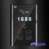 Six-in-One Hotel Electronic Doorplate with LED Room Number Display (MP03B-SS)
