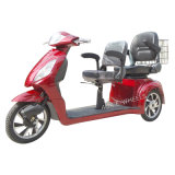 48V CE Two Deluxed Saddles Brushless Motor Tricycle for Disabled