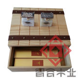 Hotel Guest Room Consumable Wooden Box