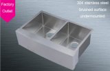 Stainless Steel Double Bowl Kitchen Sink (AR332255)