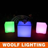 Rechargeable RGB Decorative LED Light Cube Seating