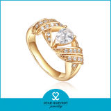 Charming Anniversary Silver Ring Jewellery for Lady (R-0335)