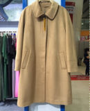 50%Wool 50% Polyster, Women Fashion Coat with Button (K19)